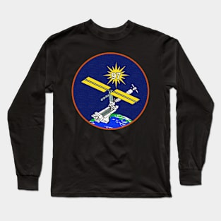 Black Panther Art - NASA Space Badge 142 Long Sleeve T-Shirt